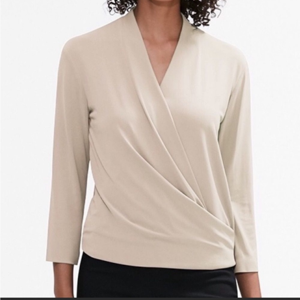 Mm Lafleur drapery top white/cream